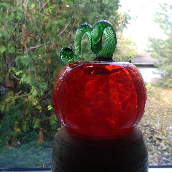 Vintage Glass Pumpkin - Picture 10 of 11